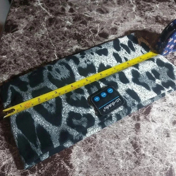 Animal Print Bluetooth Headband, Headphones, Sleep Mask - Picture 9 of 16